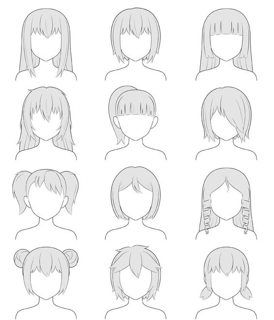 Hướng dẫn cách vẽ tóc nữ đơn giản như thật với 9 bước cơ bản